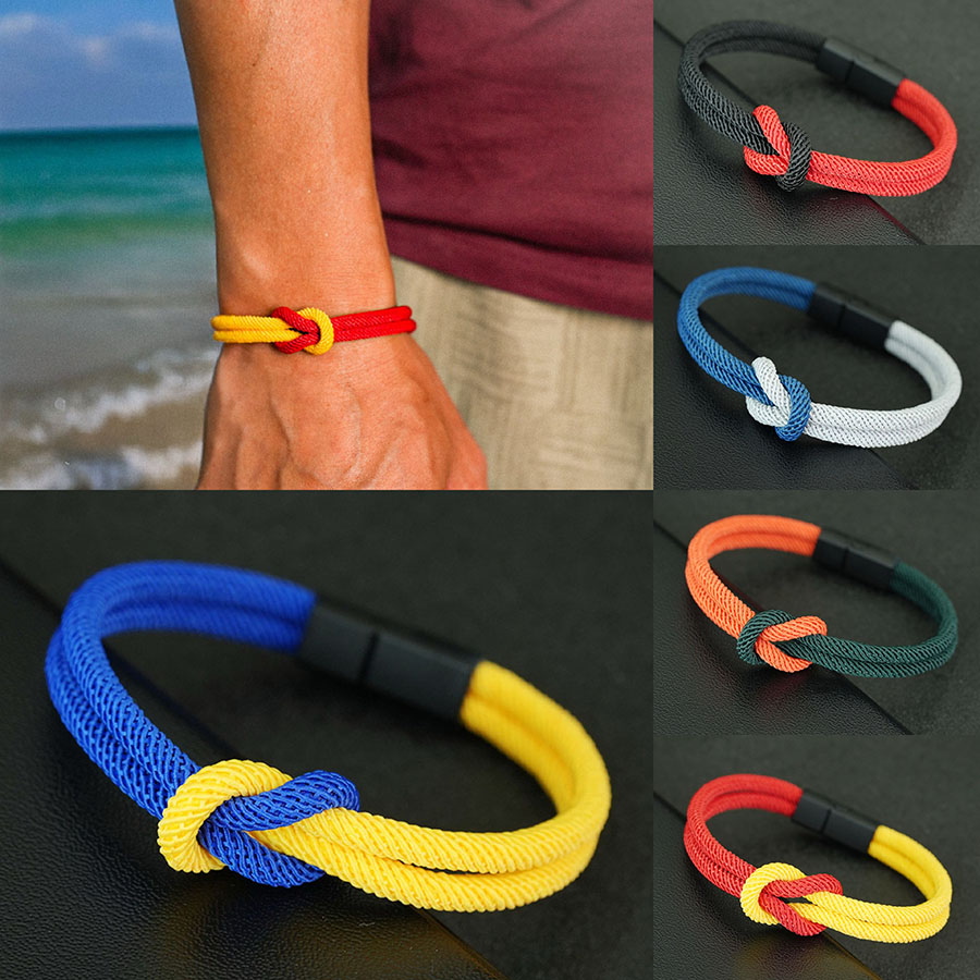 Street Fashion Milan - 5 Styles Men Rope Bracelet True