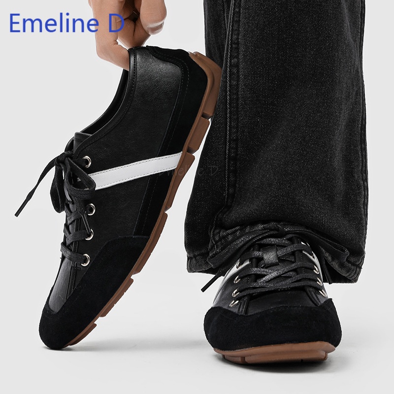 Street Fashion Walk - Men Minimalist Retro Casual Sneakers Square