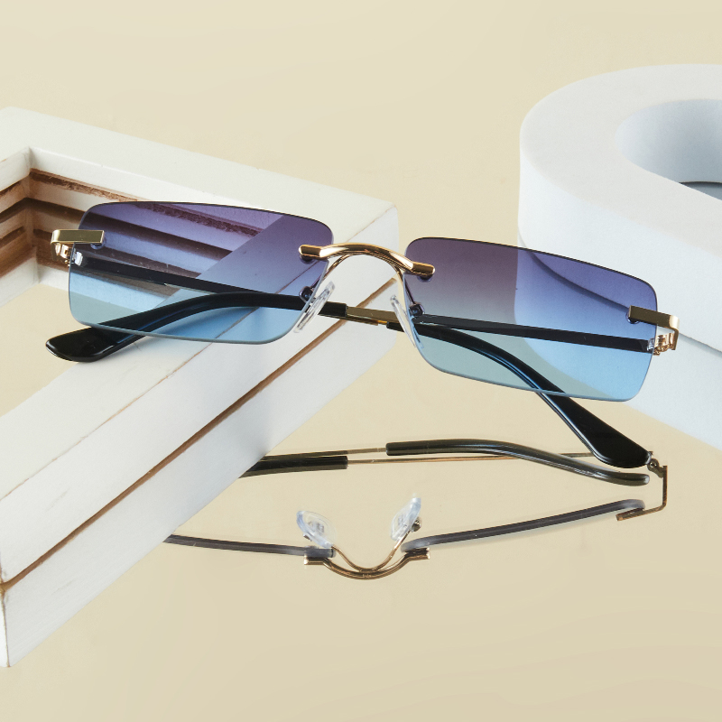 Street Fashion Glasses - 1Pc Men's Fashion Glasses New Metal