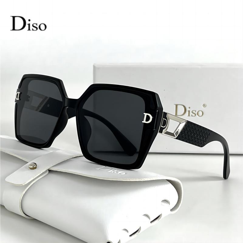 Street Fashion Glasses - Letter D Decor Oversized Sunglasses Women's