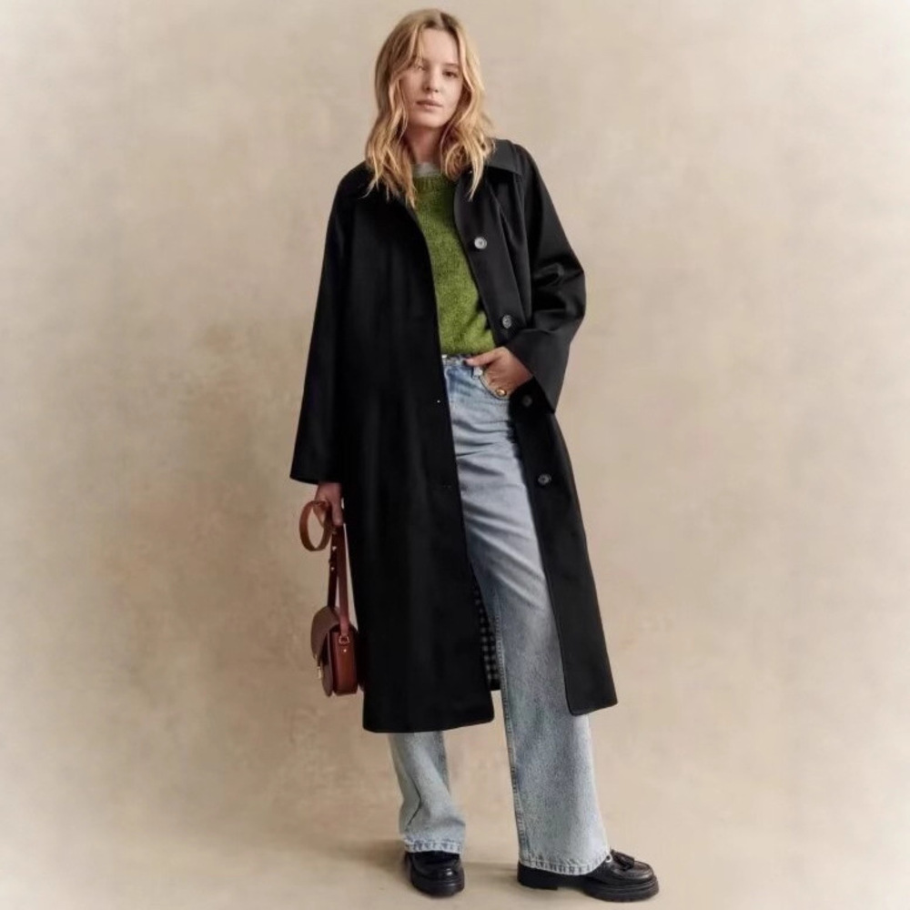 Women's Fashion Long Trench Co - Street Fashion England recension och pris