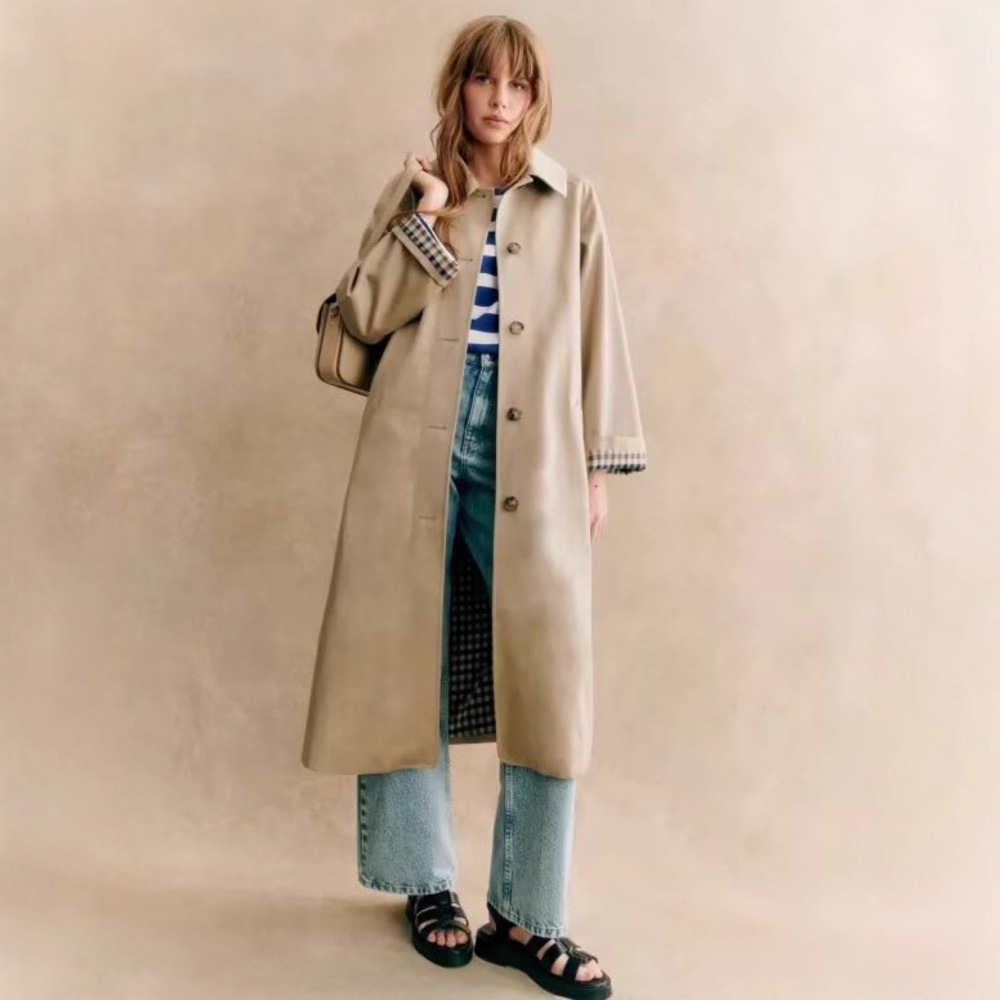 Women's Fashion Long Trench Co - Street Fashion England recension och pris