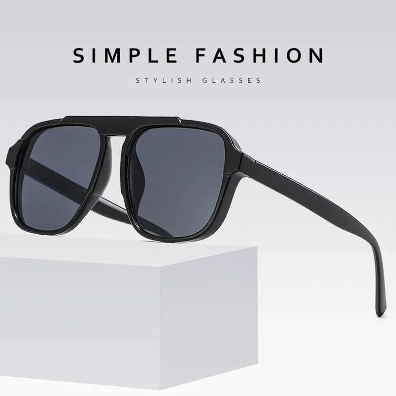 New Oversized Frame Sunglasses - Street Fashion Glasses recension och pris