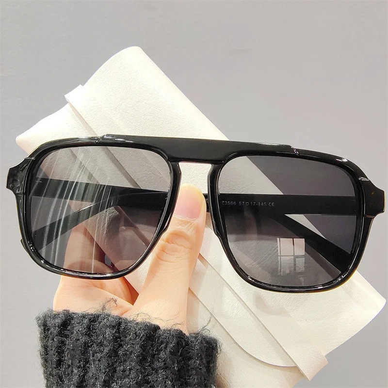 New Oversized Frame Sunglasses - Street Fashion Glasses recension och pris
