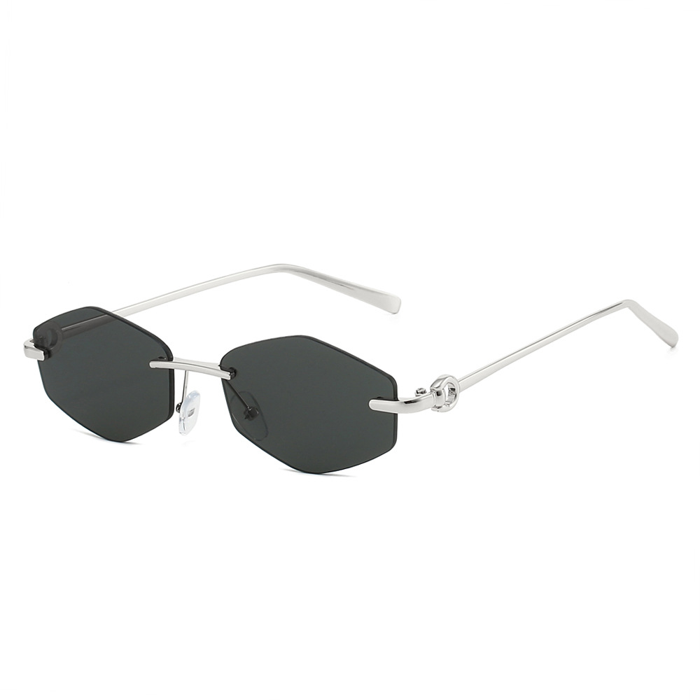 Rhombus Polygon Sunglasses 202 - Street Fashion Glasses recension och pris