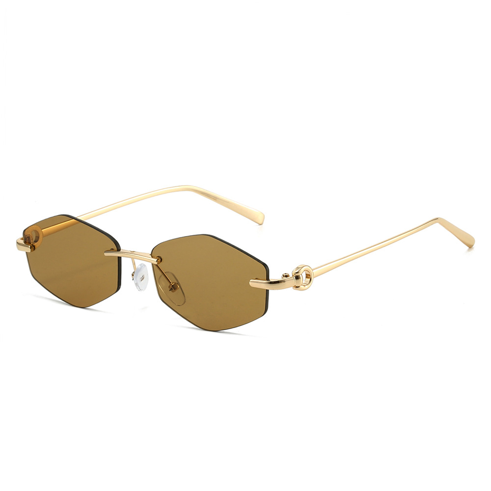 Rhombus Polygon Sunglasses 202 - Street Fashion Glasses recension och pris