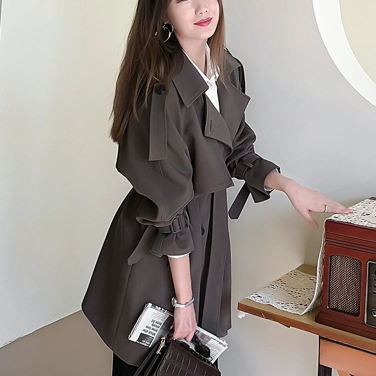 Brown Trench Women'S Fashionab - Street Fashion China Beautiful Girls recension och pris