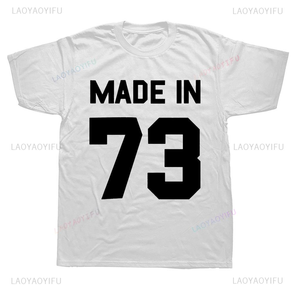 Hot Sale Made in 73 Graphic Cl - Street Fashion Types recension och pris