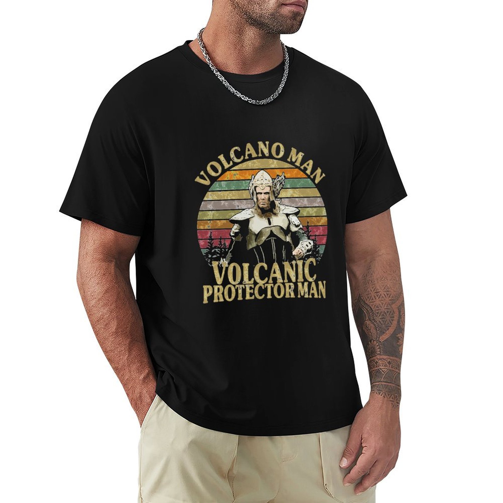 Volcano Man Essential T-Shirt  - Street Fashion Essentials recension och pris