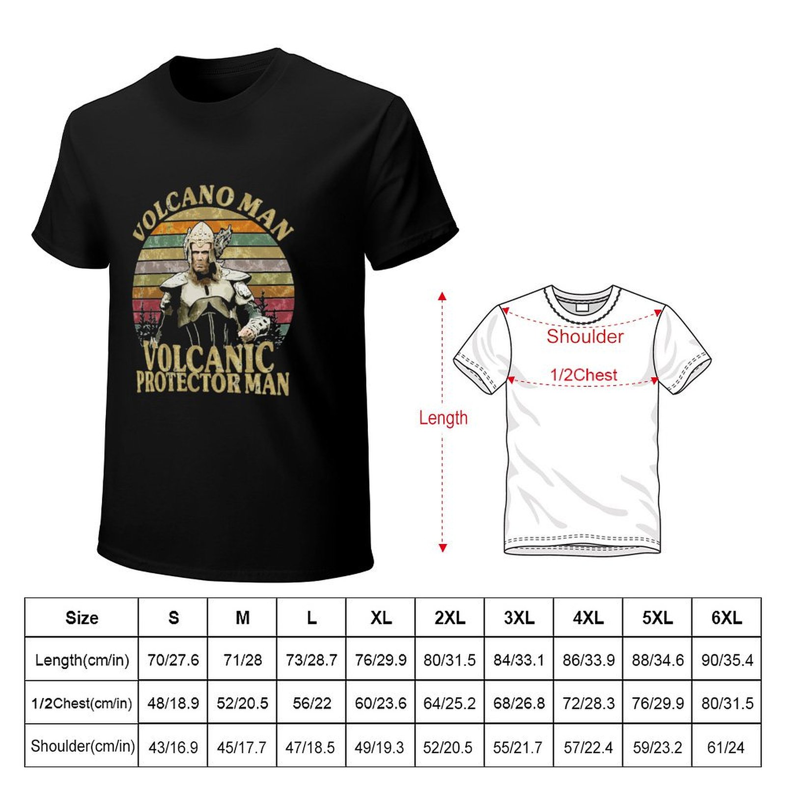 Volcano Man Essential T-Shirt  - Street Fashion Essentials recension och pris