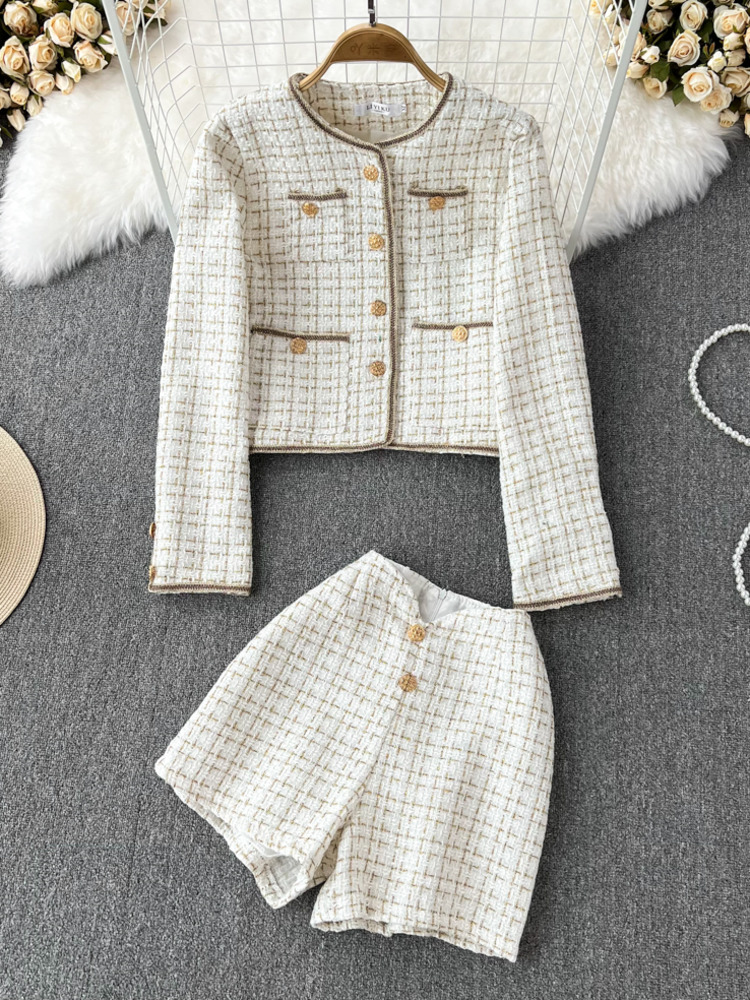 Autumn Winter Lady Two Piece O - Street Fashion Jacket recension och pris
