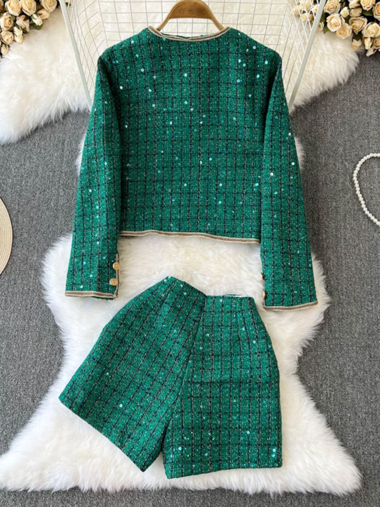 Autumn Winter Lady Two Piece O - Street Fashion Jacket recension och pris