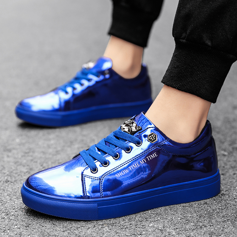 Luxury Men Casual Sneakers Blu - Street Fashion Walk recension och pris