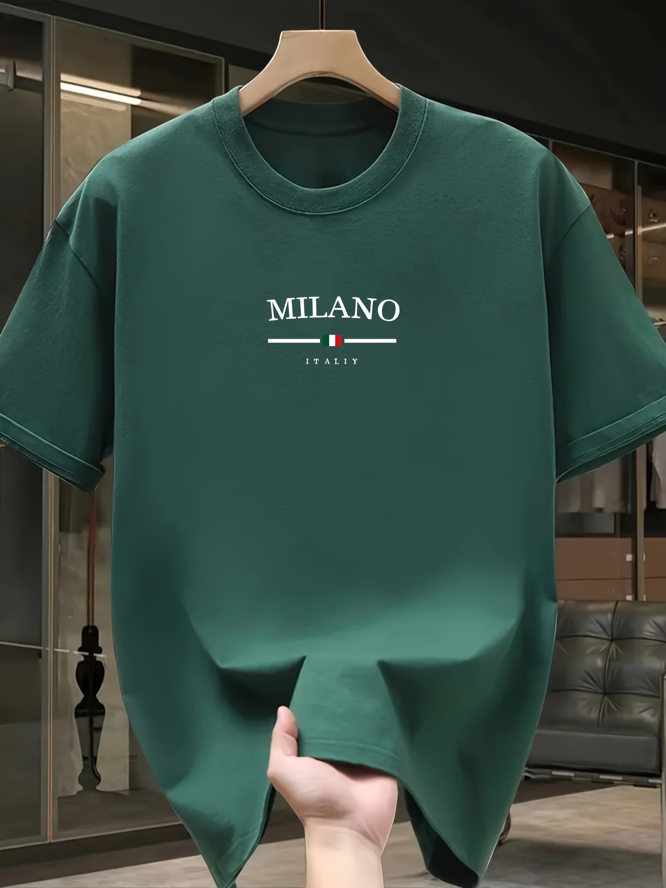 Men's 100% pure cotton fashion - Street Fashion Milan recension och pris