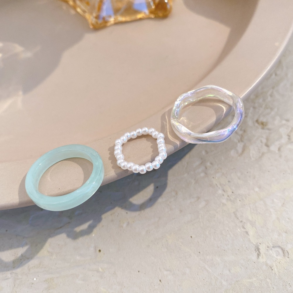 Acrylic Beads Vegetarian Circl - Street Fashion Essentials recension och pris