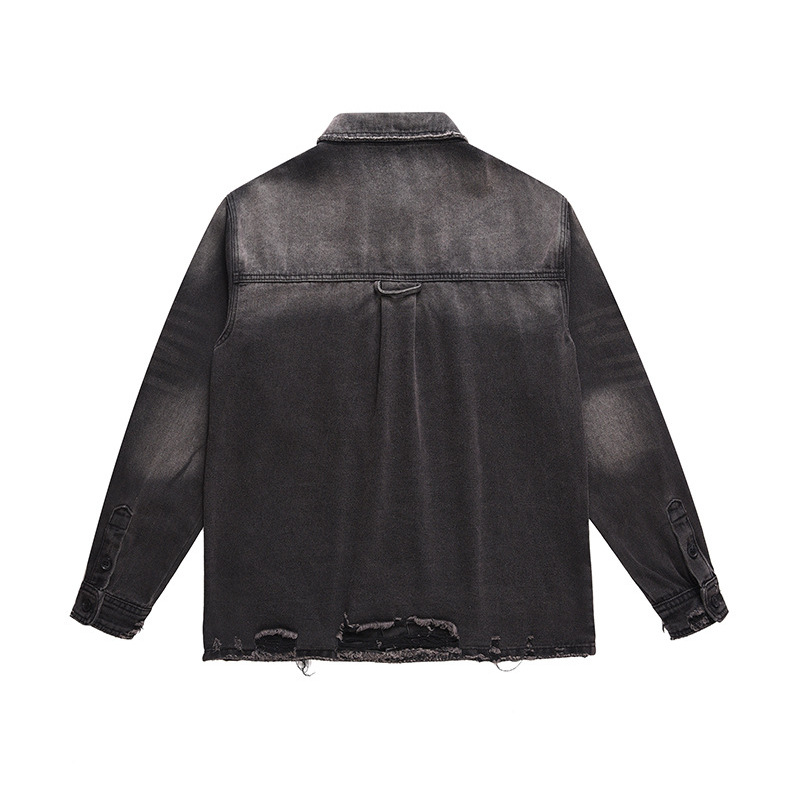 Men's High Street Ripped Jeans - Street Fashion Jacket recension och pris