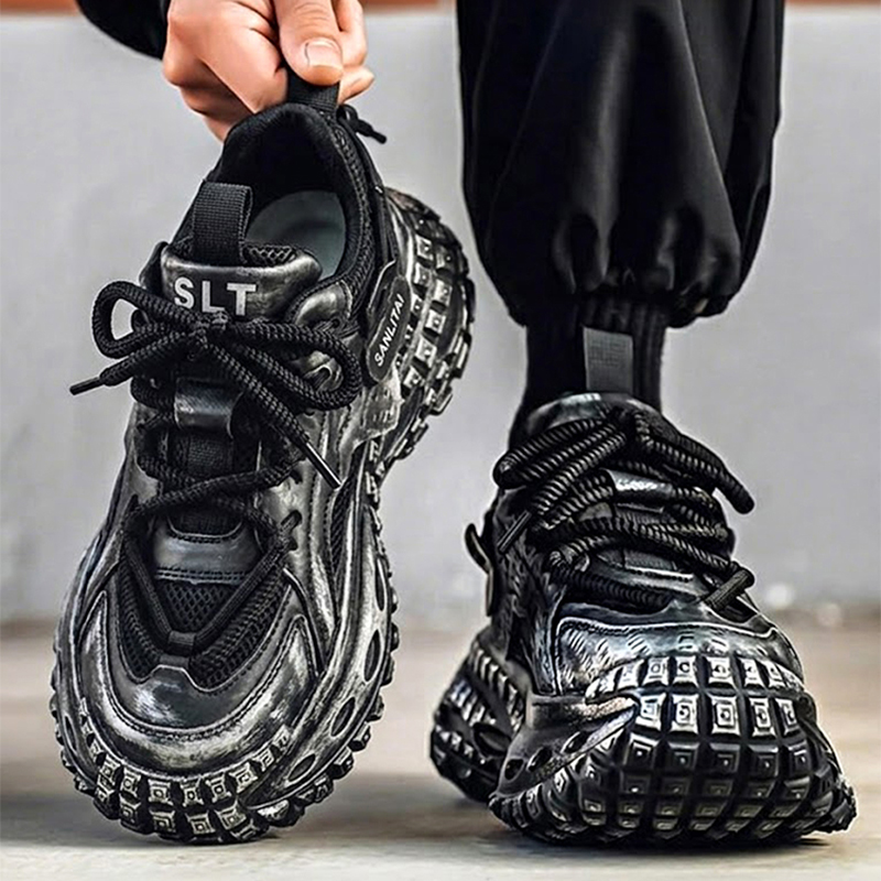 Big Size Men Mesh Chunky Dad S - Street Fashion Walk recension och pris