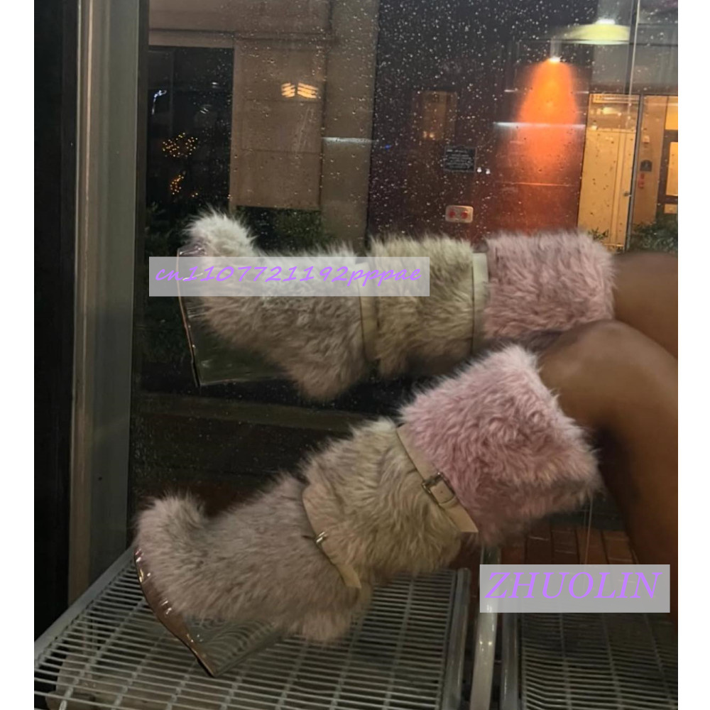 Winter Gradient Furry Transpar - Street Fashion Punk recension och pris