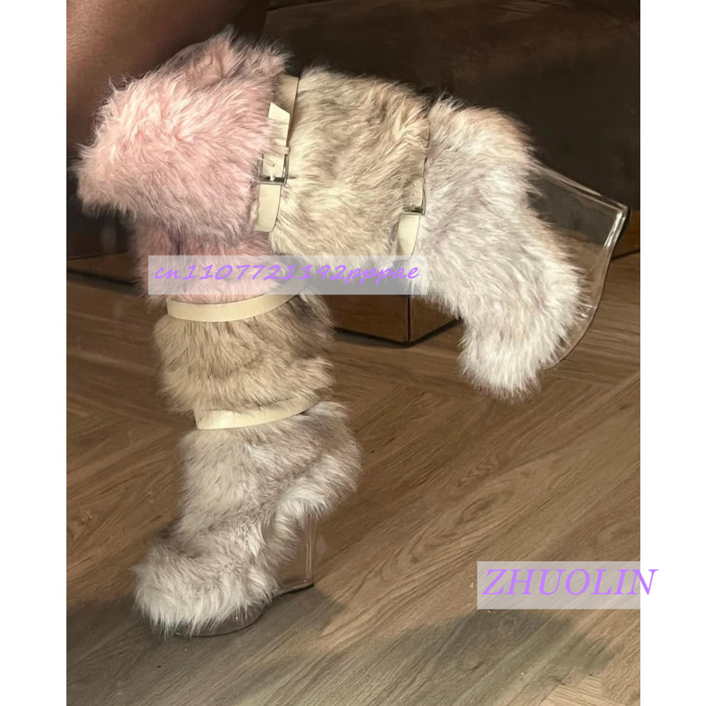 Winter Gradient Furry Transpar - Street Fashion Punk recension och pris
