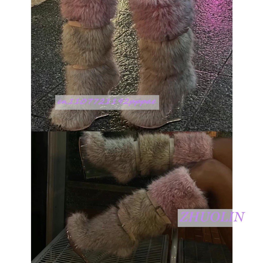 Winter Gradient Furry Transpar - Street Fashion Punk recension och pris
