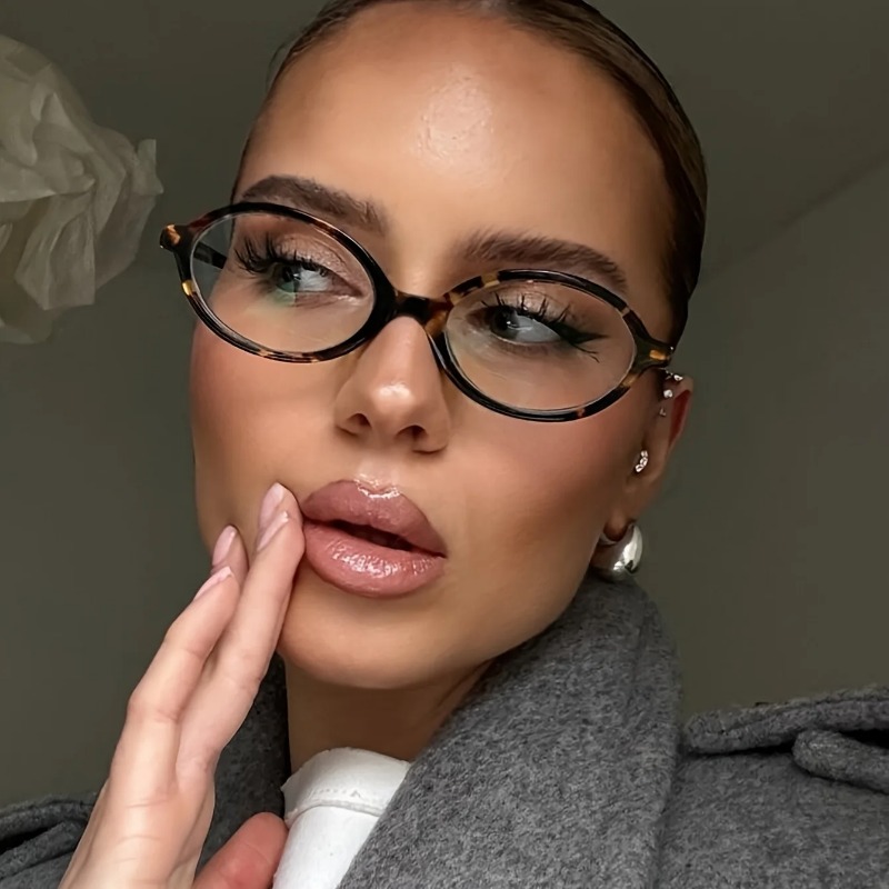 Vintage Oval Sunglasses Women  - Street Fashion Brands recension och pris