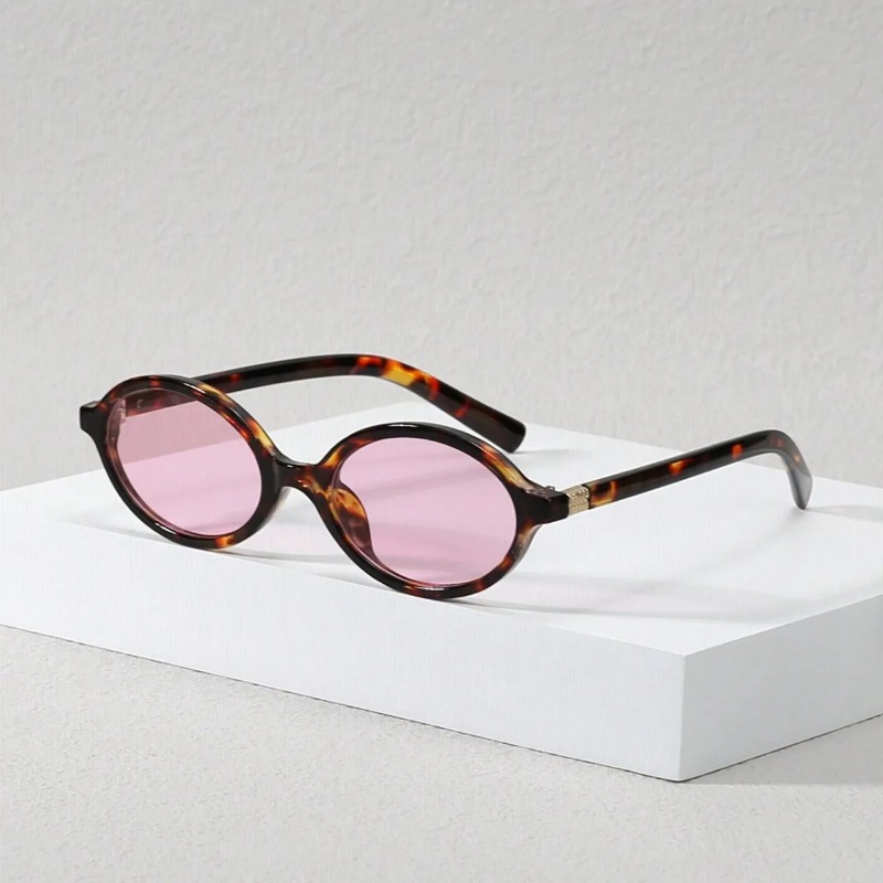 Vintage Oval Sunglasses Women  - Street Fashion Brands recension och pris