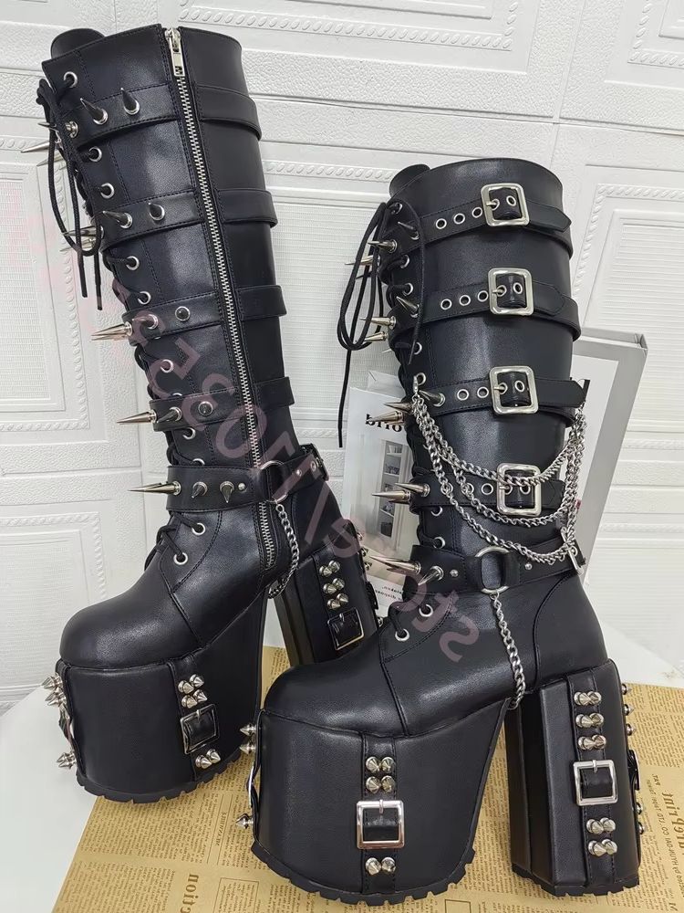 Punk-Style Platform Motorcycle - Street Fashion Punk recension och pris