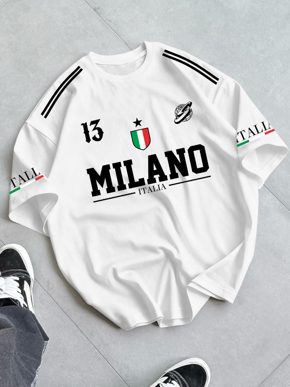 European and American Men's Su - Street Fashion Milan recension och pris