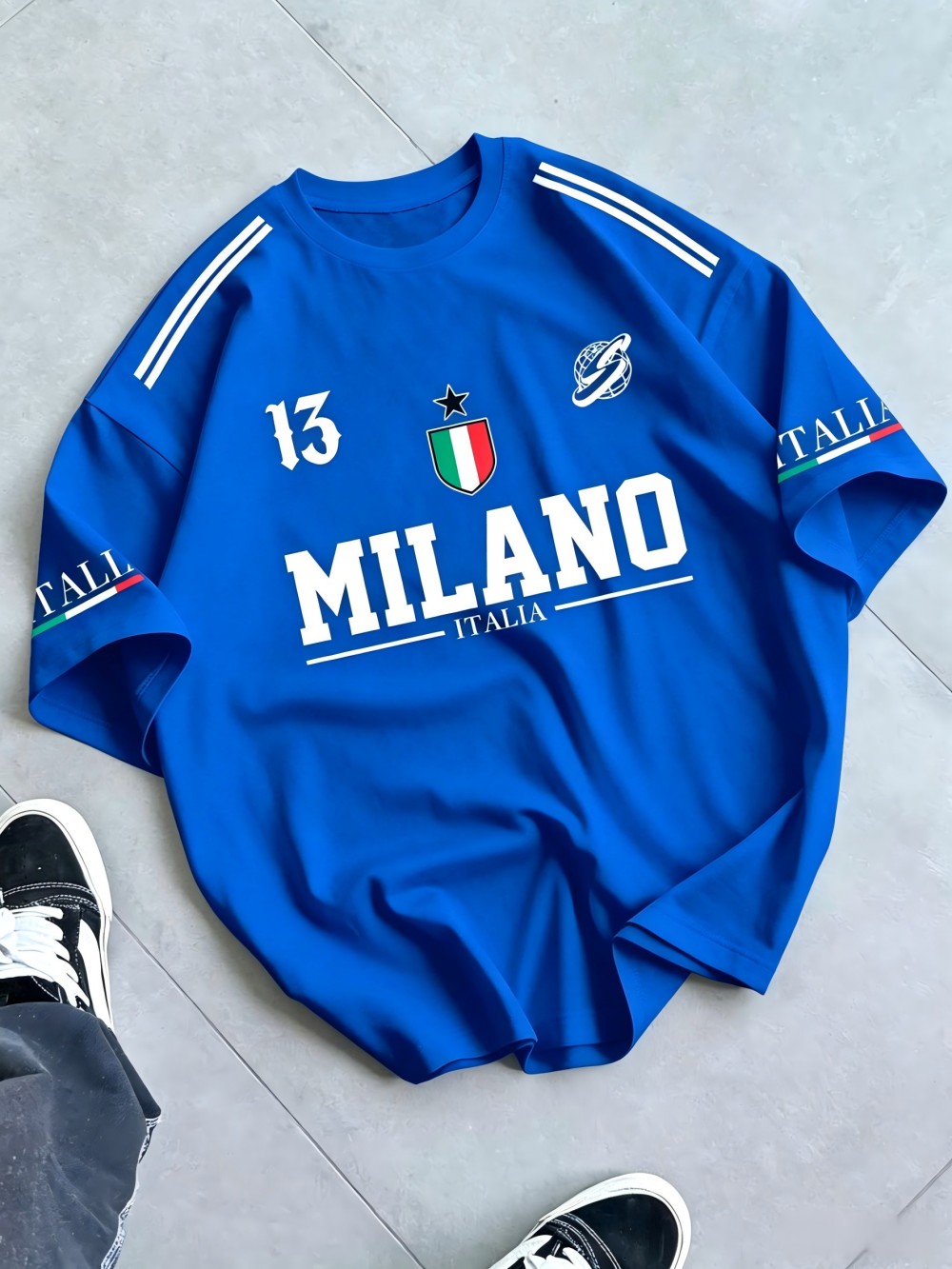 European and American Men's Su - Street Fashion Milan recension och pris