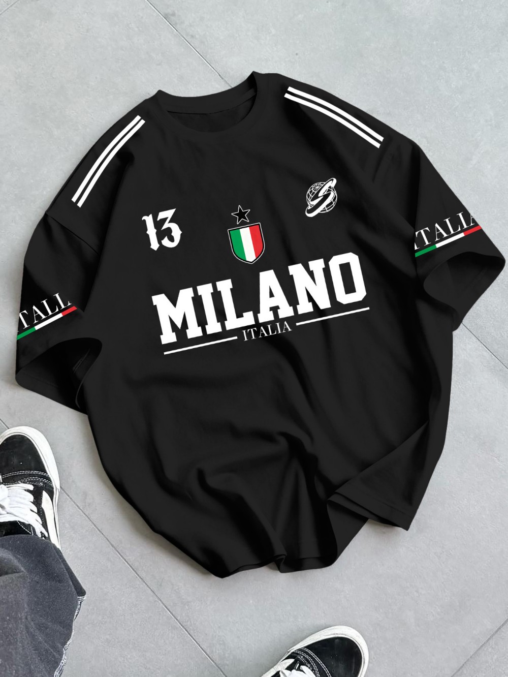 European and American Men's Su - Street Fashion Milan recension och pris