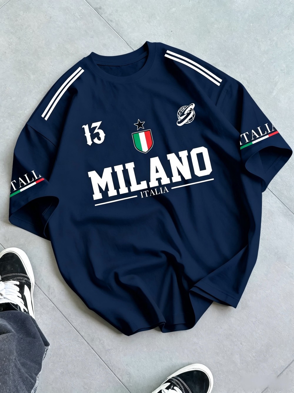 European and American Men's Su - Street Fashion Milan recension och pris