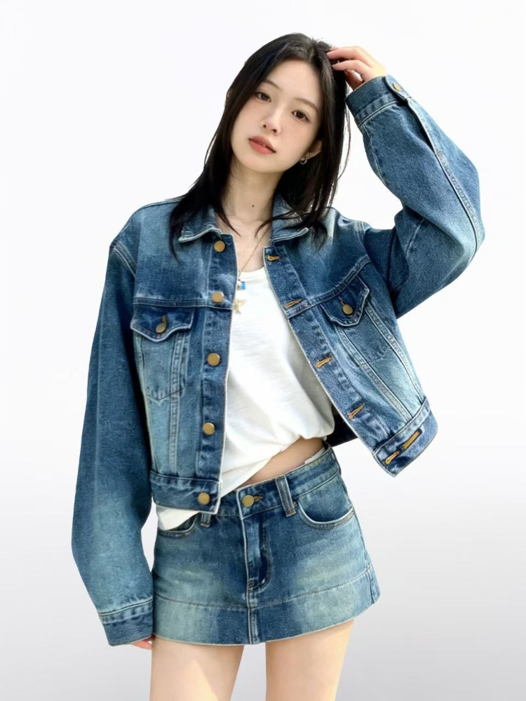Women American Vintage 2 Piece - Street Fashion Jacket recension och pris