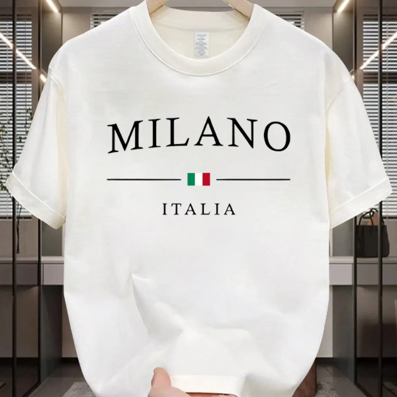 Milan Italia Men's T-shirt Ita - Street Fashion Milan recension och pris
