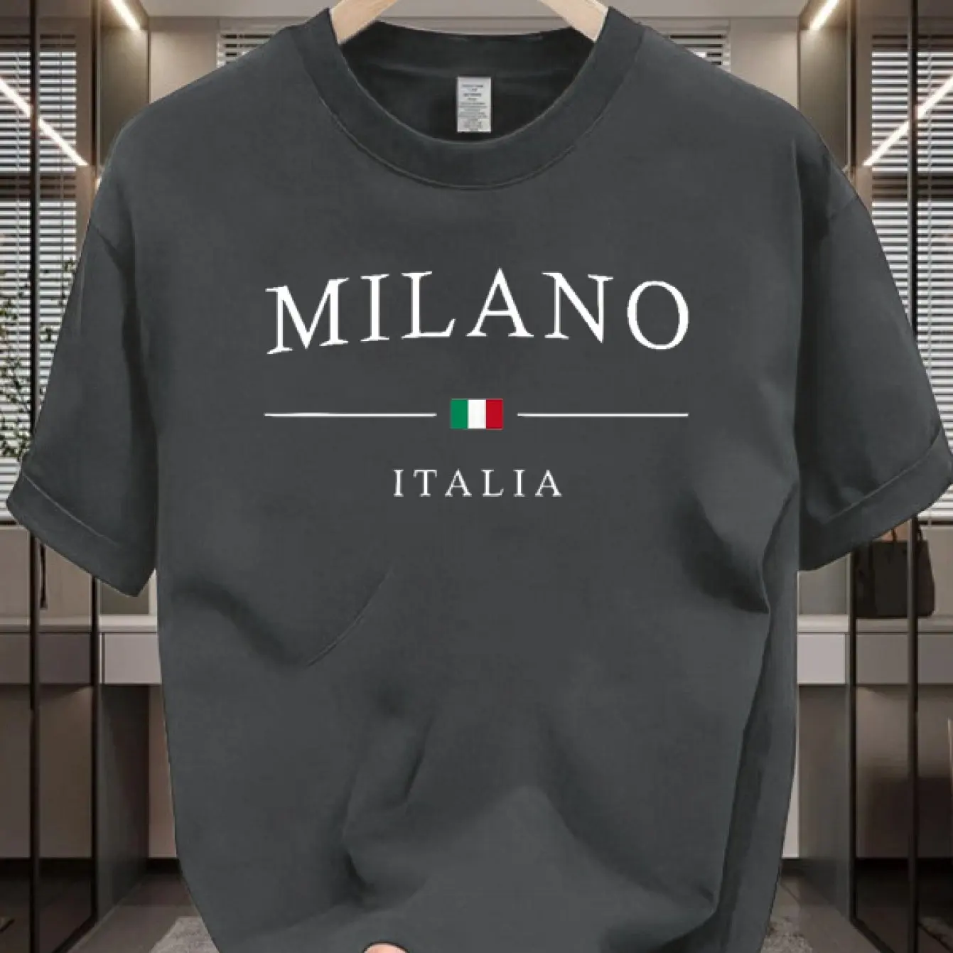 Milan Italia Men's T-shirt Ita - Street Fashion Milan recension och pris