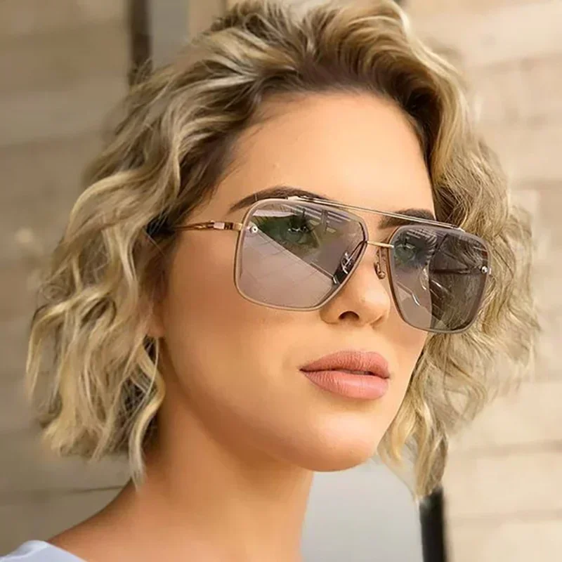 Oversized Square Sunglasses Wo - Street Fashion Glasses recension och pris