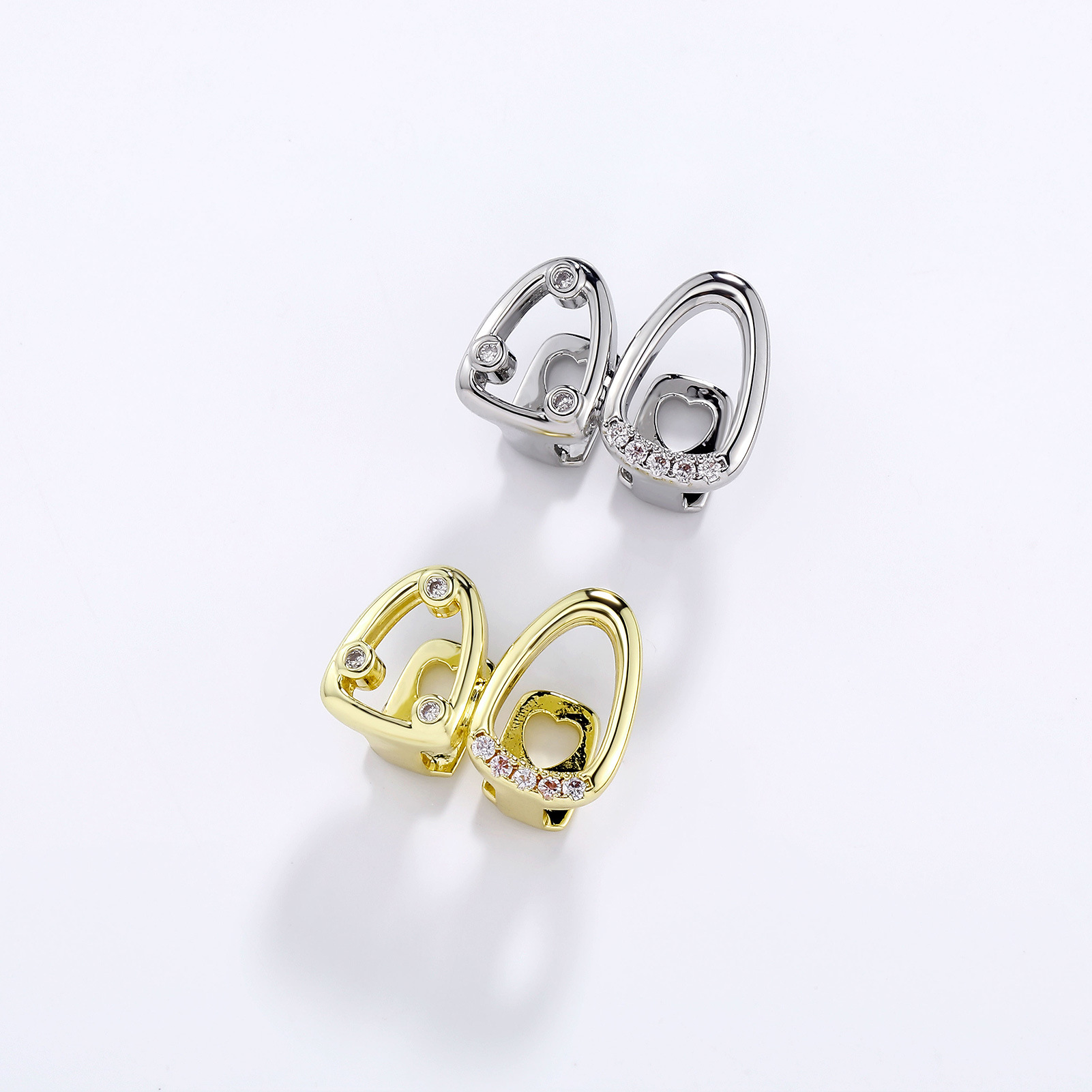1Pc Fashion Copper Inlaid Zirc - Street Fashion Essentials recension och pris