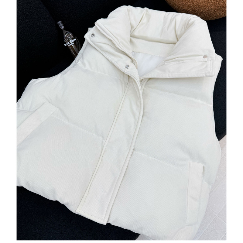Puffer Vest Women Stand Collar - Puffer Vest Padded recension och pris