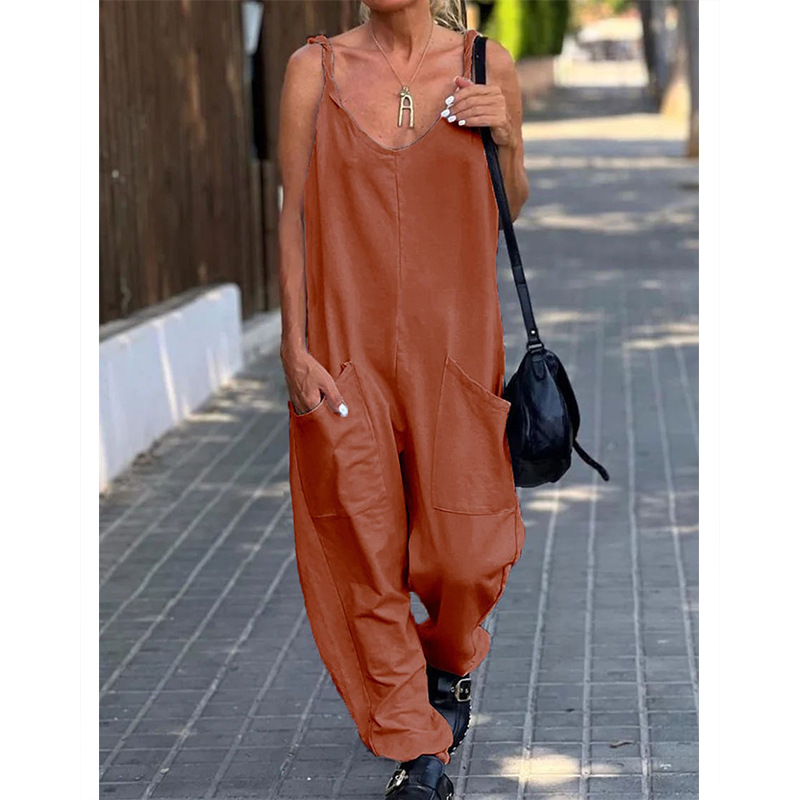 Jumpsuit Women's Solid Color L - Street Fashion England recension och pris