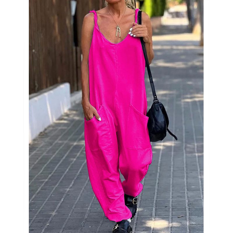Jumpsuit Women's Solid Color L - Street Fashion England recension och pris