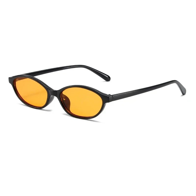 Retro Oval Frame Sunglasses Fa - Street Fashion Glasses recension och pris