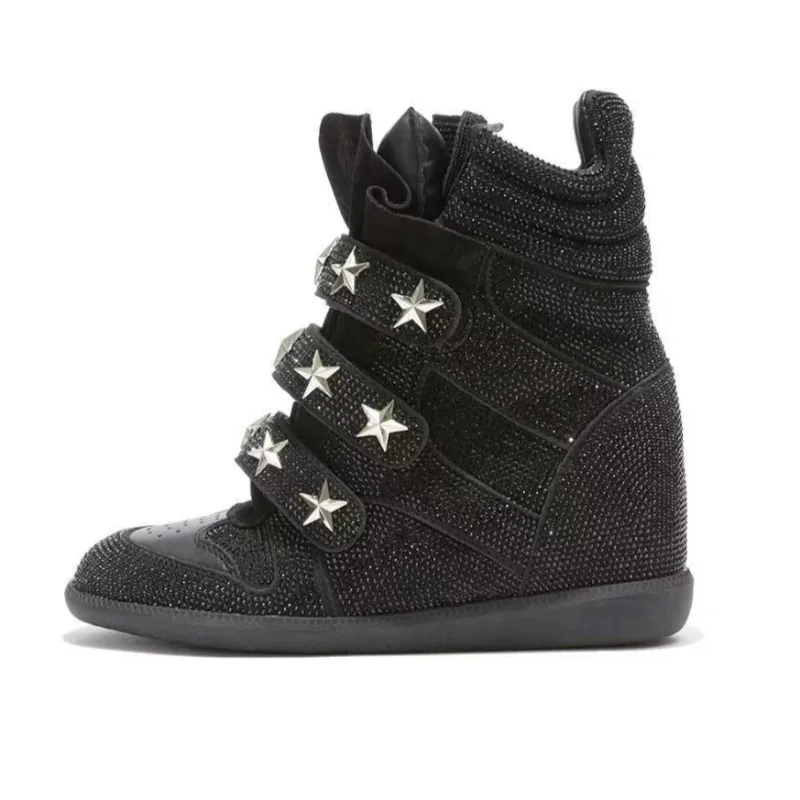 Women’s Rhinestone Ankle Boots - Street Fashion Walk recension och pris