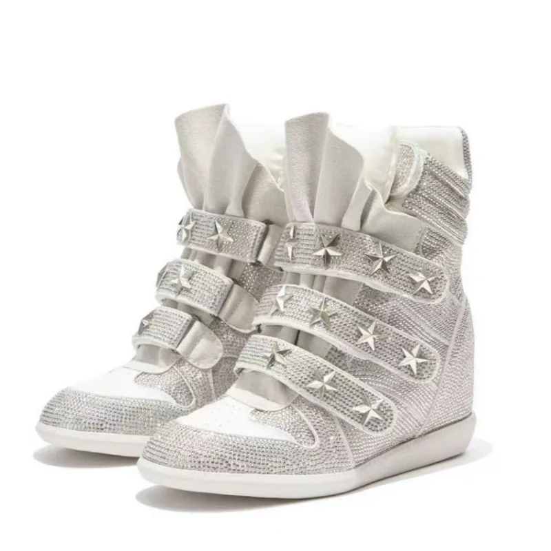 Women’s Rhinestone Ankle Boots - Street Fashion Walk recension och pris
