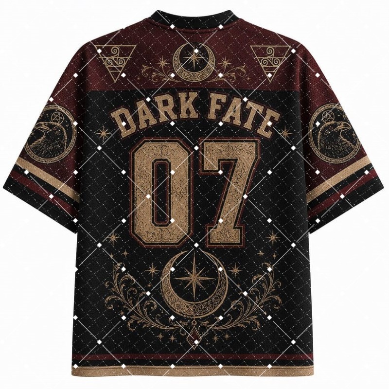 Dark Fate Witch Raven Print V‑ - Street Fashion Types recension och pris