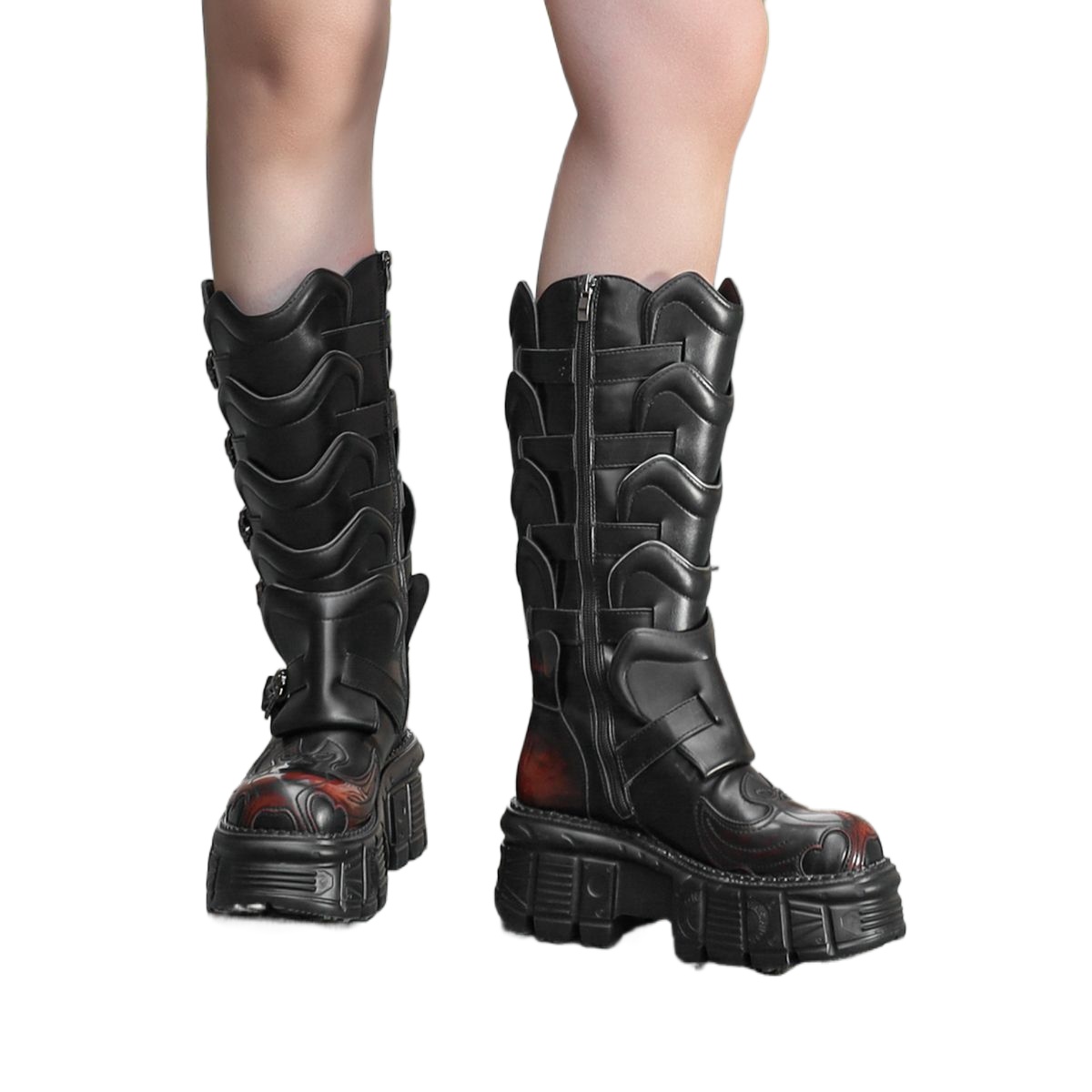 Fashion Punk Genuine Leather M - Street Fashion Punk recension och pris