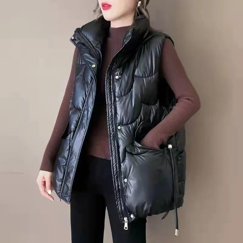 2024 New Down Cotton Waistcoat - Puffer Vest Padded recension och pris