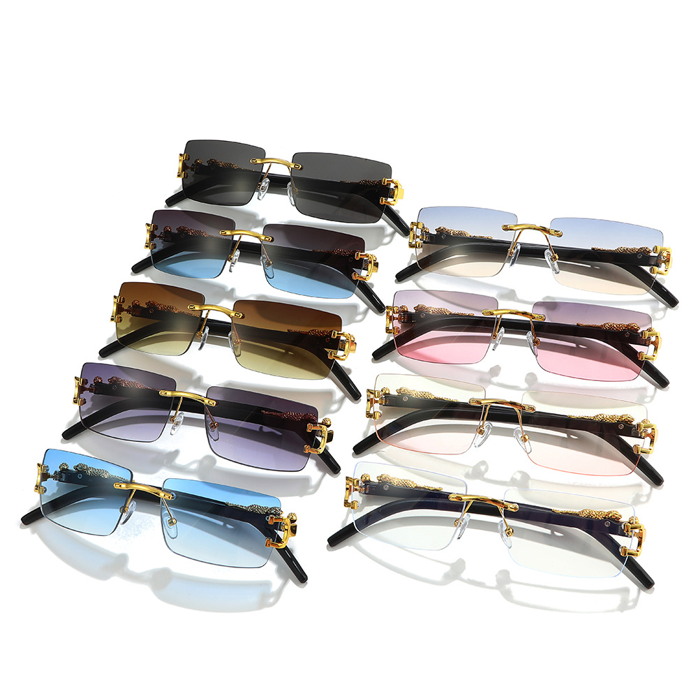 1PCS Fashion Vintage Rimless S - Street Fashion Brands recension och pris