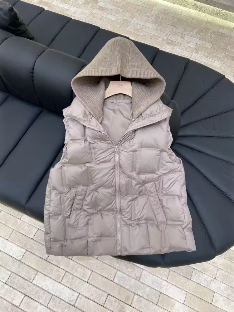 Women's Casual Warm Knitwear R - Puffer Vest Padded recension och pris