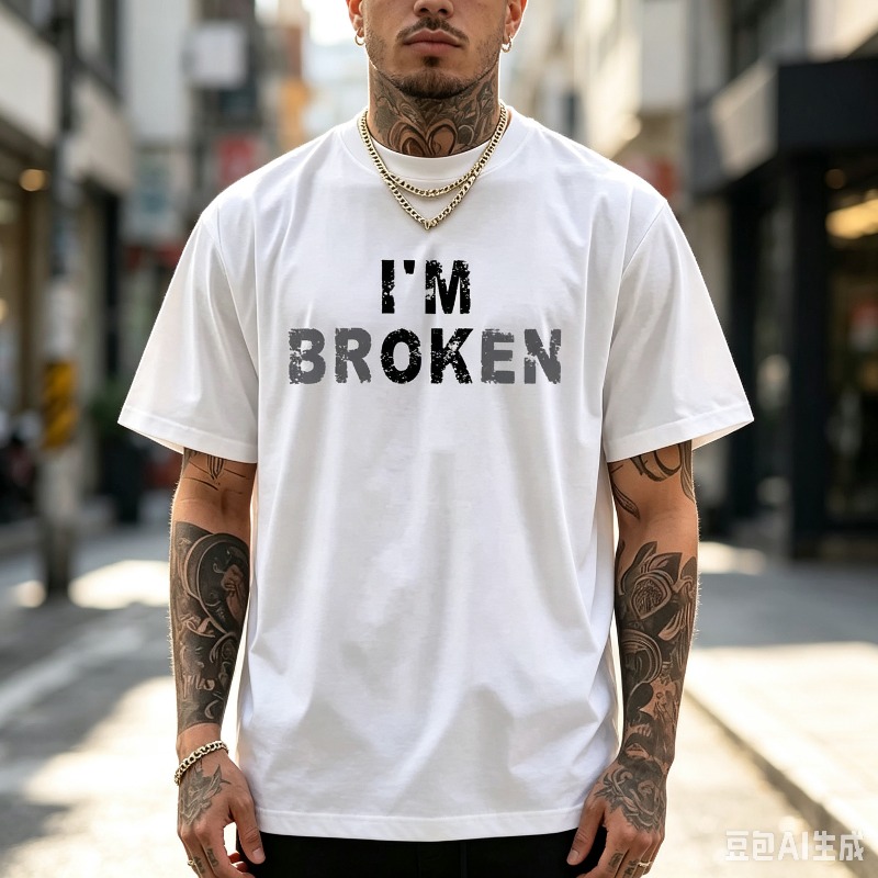 Distressed Quote Men T-Shirt I - Street Style Fashion Quotes recension och pris