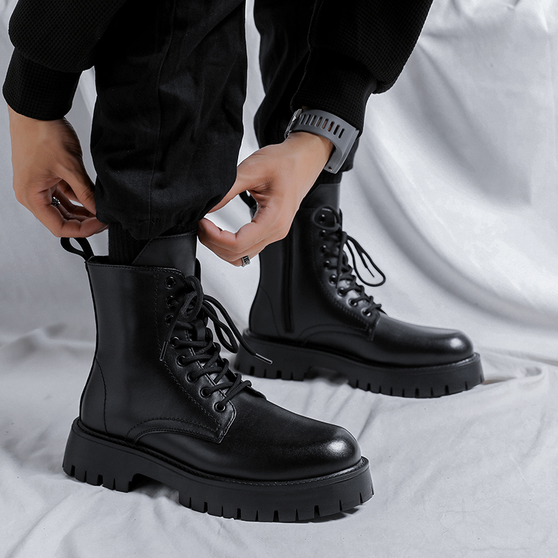 Men Luxury Fashion Genuine Lea - Street Fashion Brands recension och pris