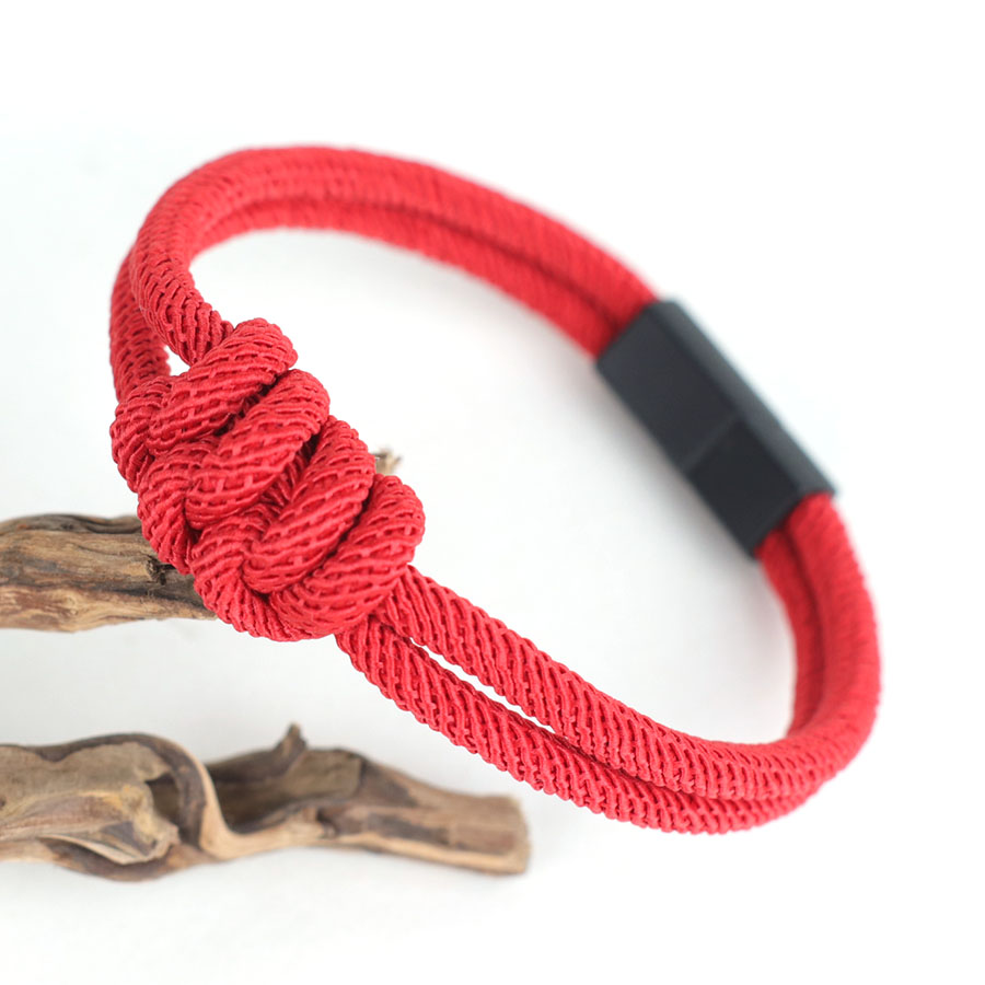 Stylish Men Rope Bracelet High - Street Fashion Milan recension och pris